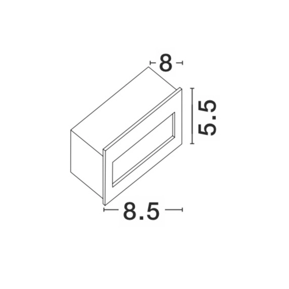Recessed light Krypton white 8.5cm Lyora 5212017409348