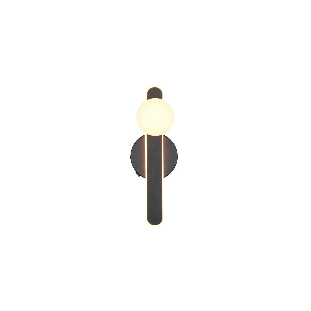 Wall lamp Napoli Black Trio 4017807683431