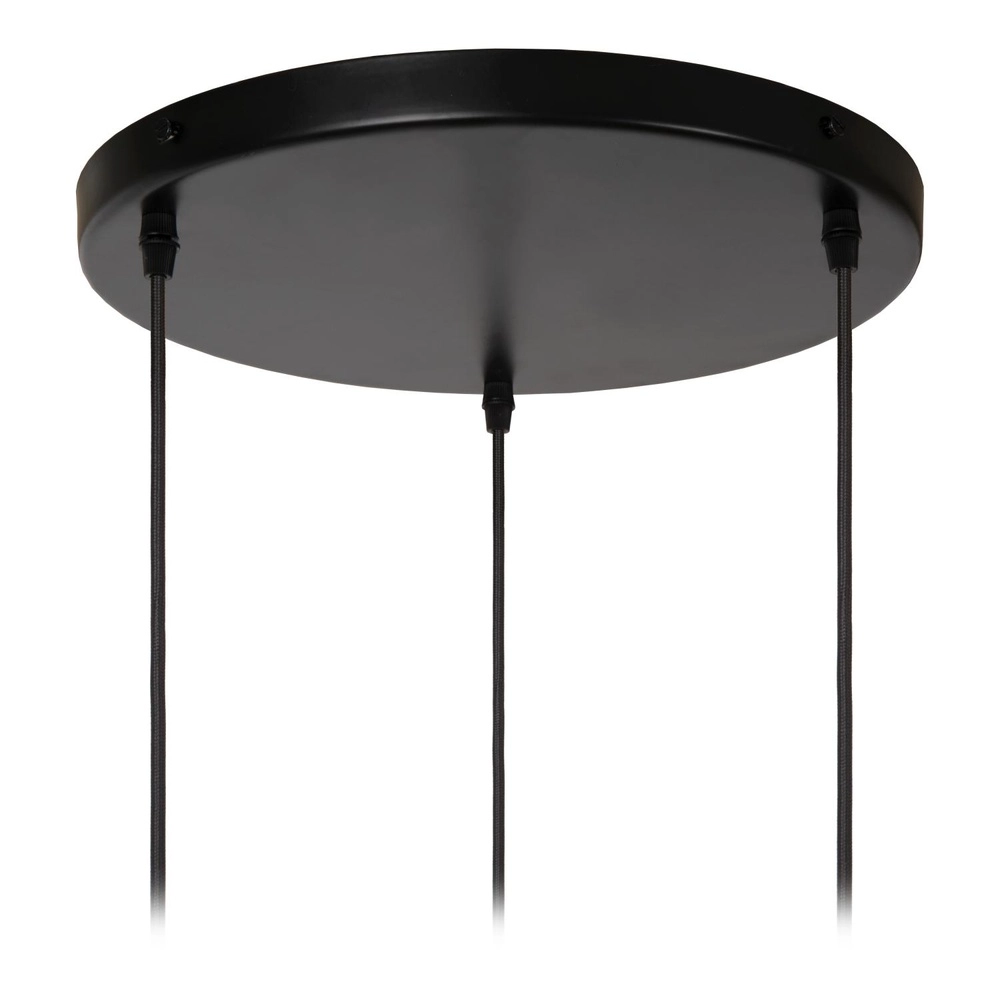 Design pendant lamp Bina 3-light round white Lucide 5411212135018