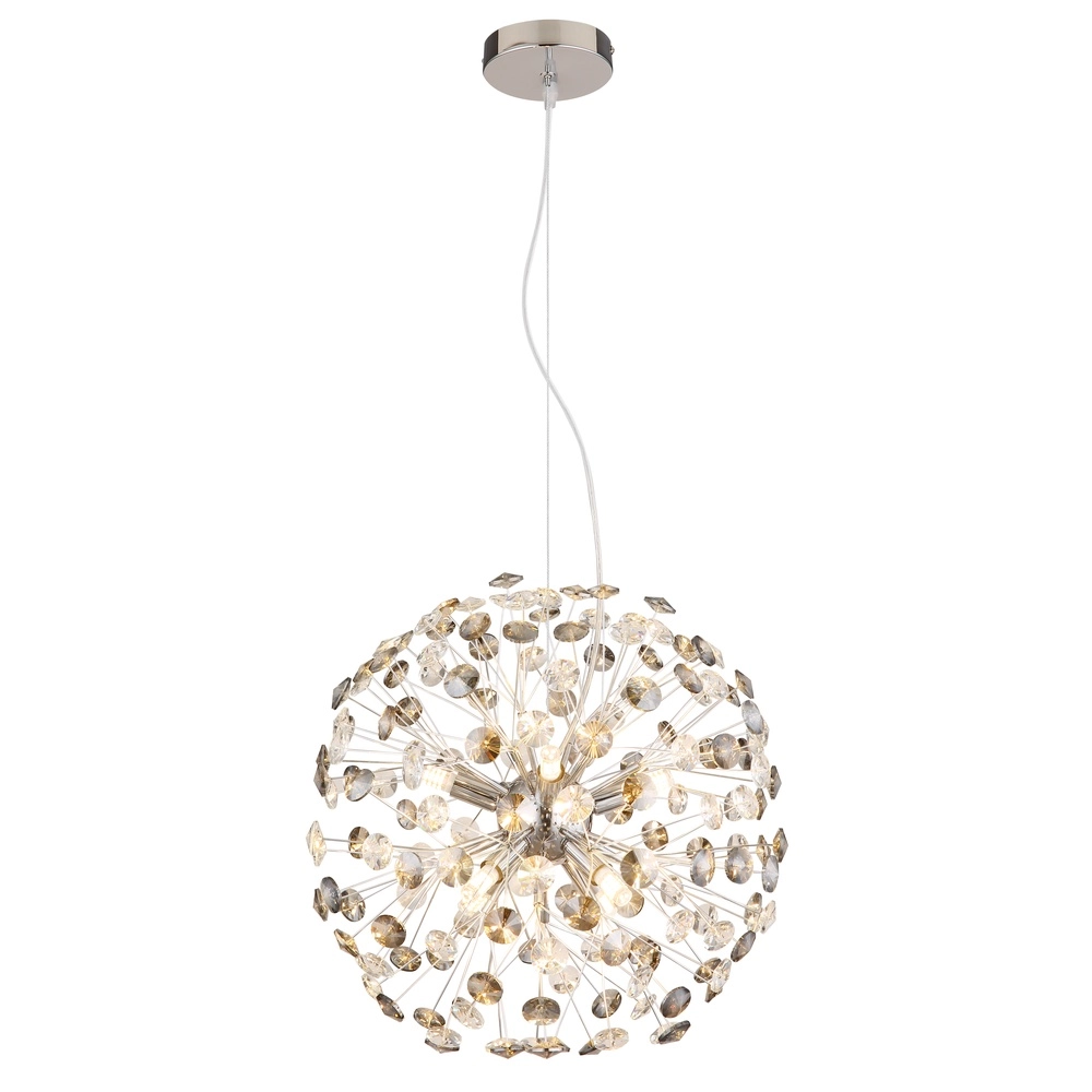 Pendant lamp Katrina chrome Ø 40cm