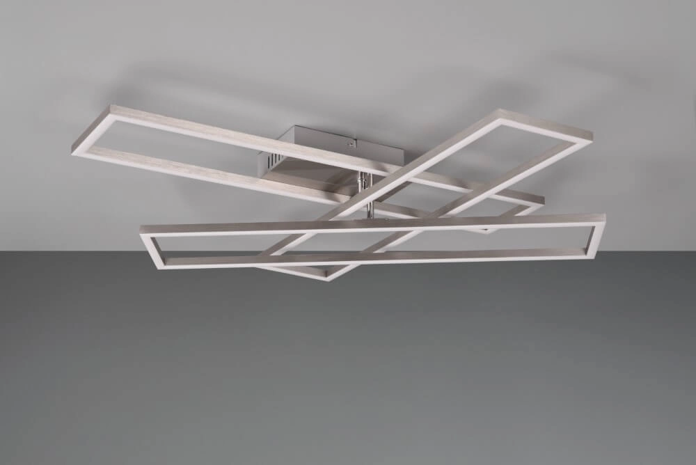 Nickel ceiling lamp Corso design Trio 4017807572667