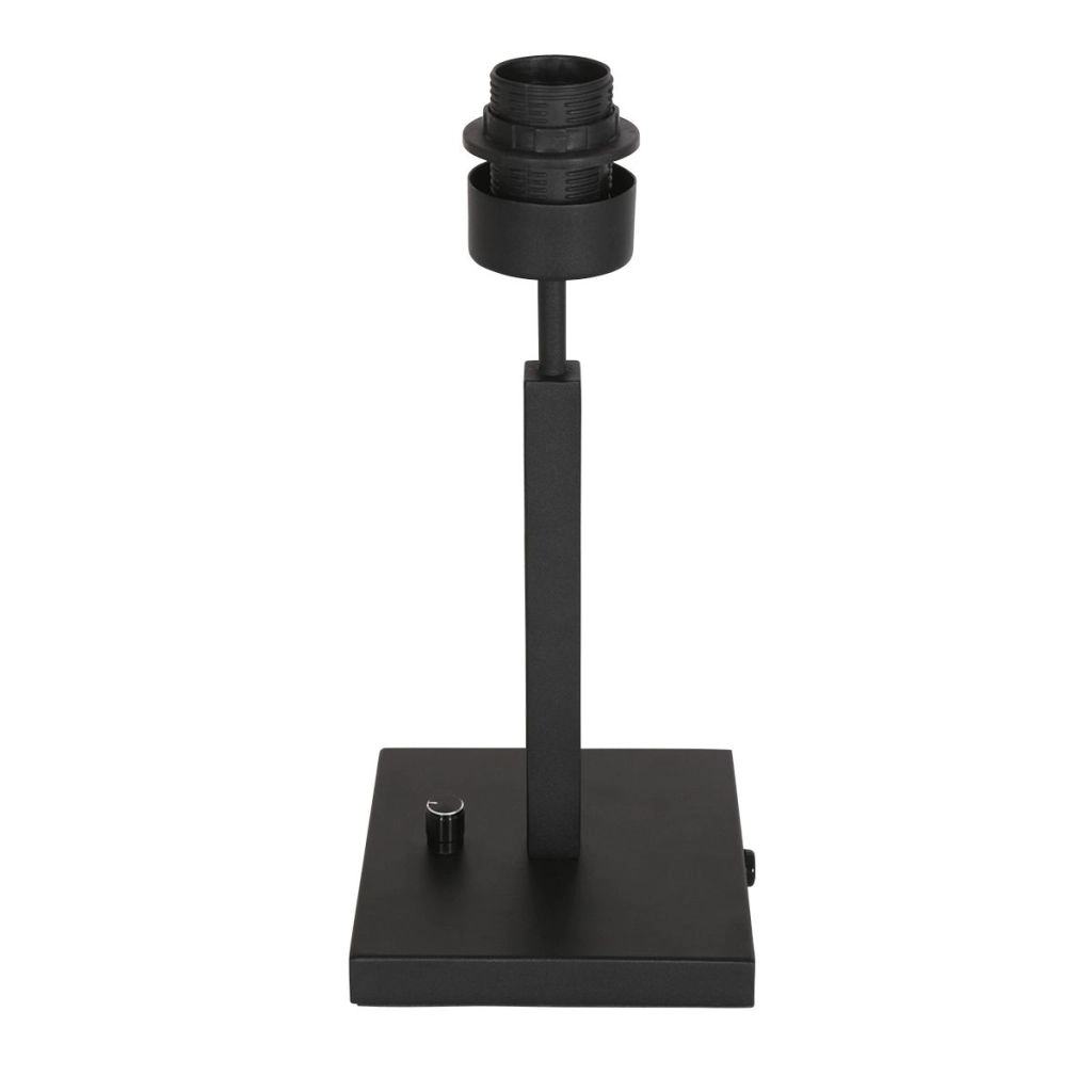 Black table lamp Stang with cork cap Ø20cm Steinhauer 8712746180541