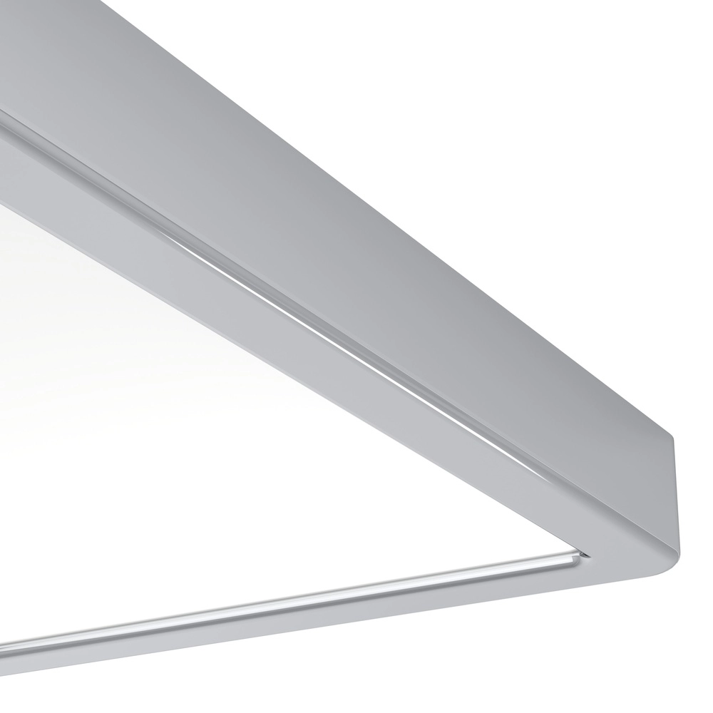 Chrome ceiling light Fueva 6 LED - 29x29 cm Eglo 9008606331109