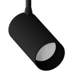 Black surface-mounted spotlight Mono Long tiltable Lyora 5903139772891