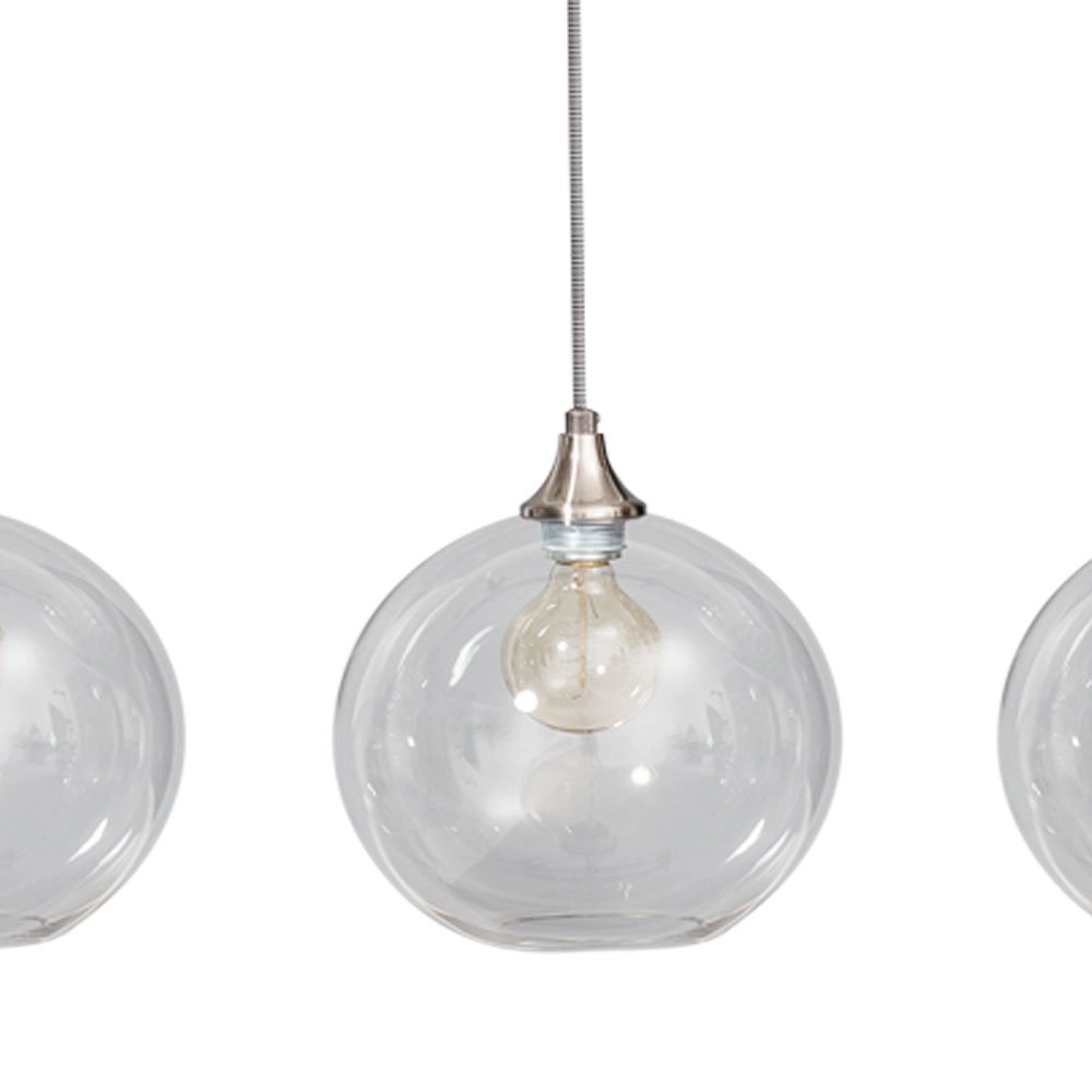 Tough pendant lamp Calvello 4-light metallic grey ETH 8719075182499
