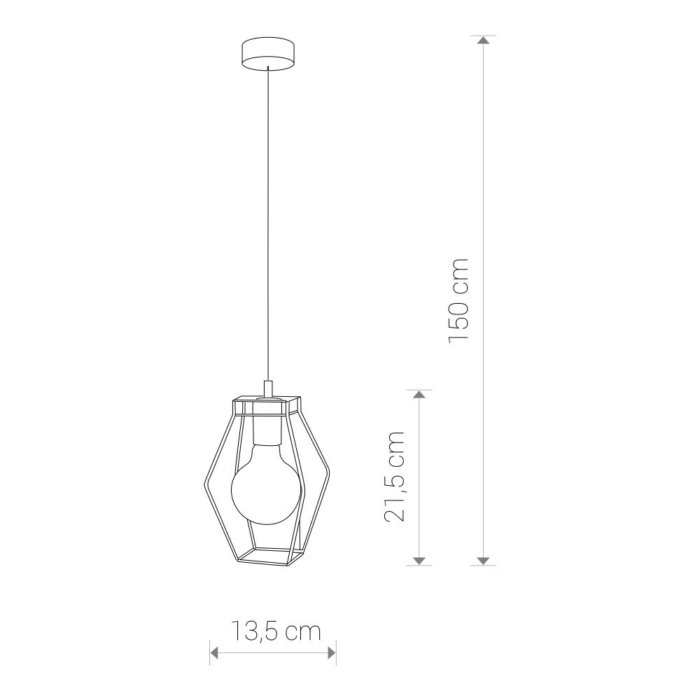 Country pendant lamp Fiord Lyora 5903139967099