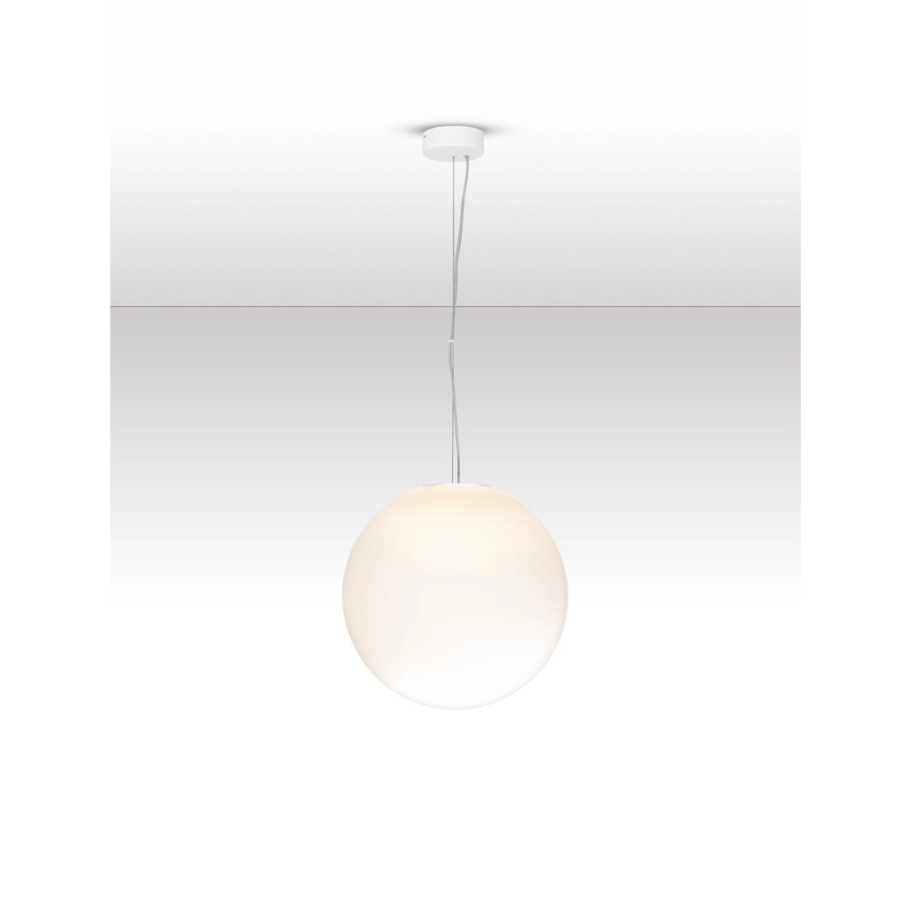 White pendant lamp Bolita bulb Ø 40cm Lyora 5212017484383
