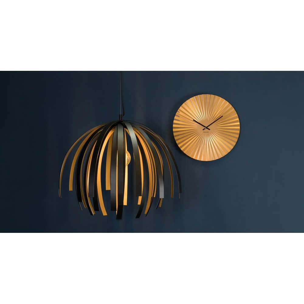 Wall clock Sensu gold - Ø 40cm Karlsson 8714302613500