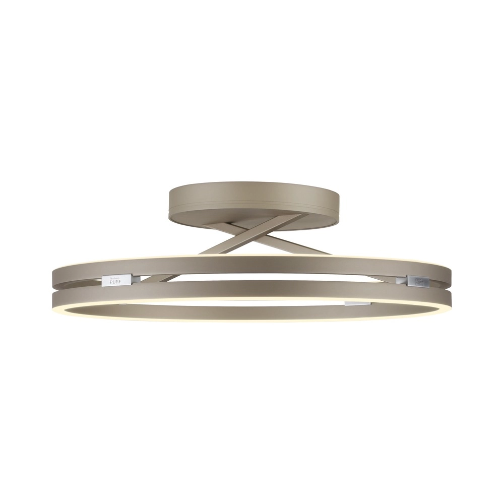 Led ceiling light Pure Loop Ø 60cm - bronce Paul Neuhaus 4012248398340