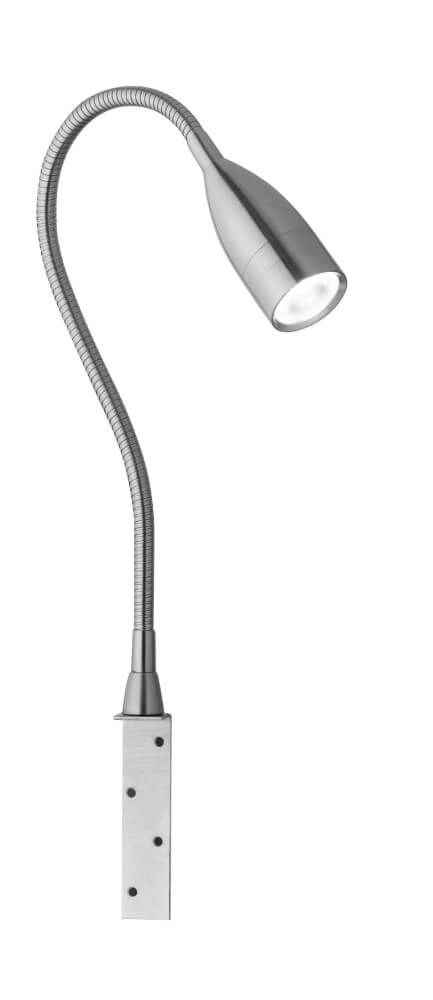 Bedside reading lamp Sten with bed attachment