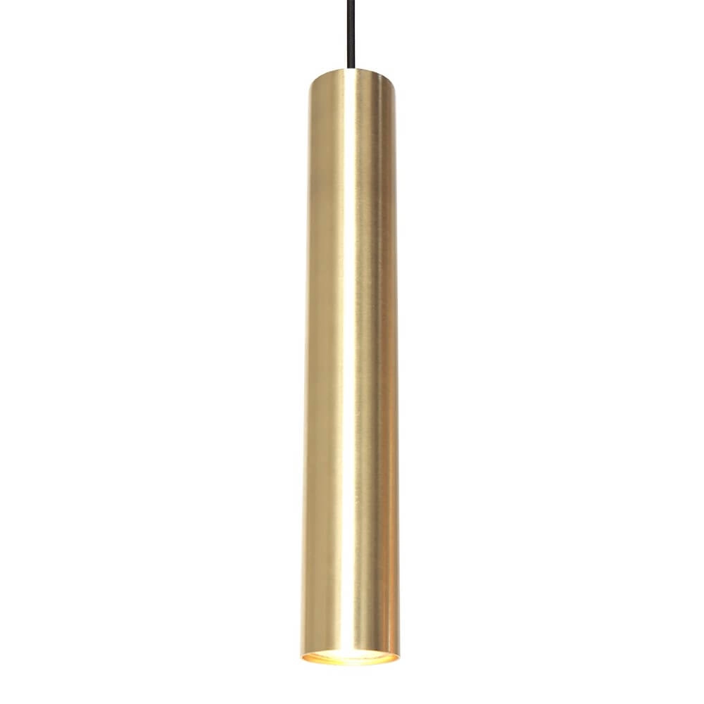 Dining table hanging lamp Bollique gold with amber glass Steinhauer 8712746172980