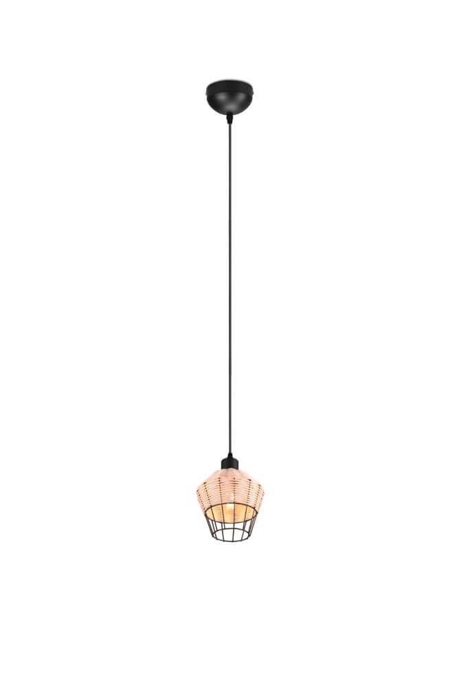 Hanging lamp Borka rattan Trio 4017807556094