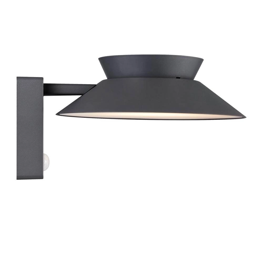 Solar wall lamp Justina anthracite Nordlux 5704924017551