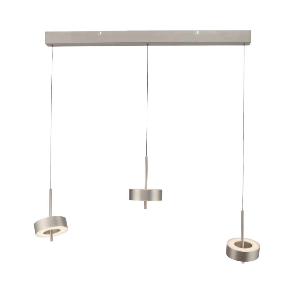 3-light pendant lamp Q-Rotate Aluminum Modern Paul Neuhaus 4012248383162