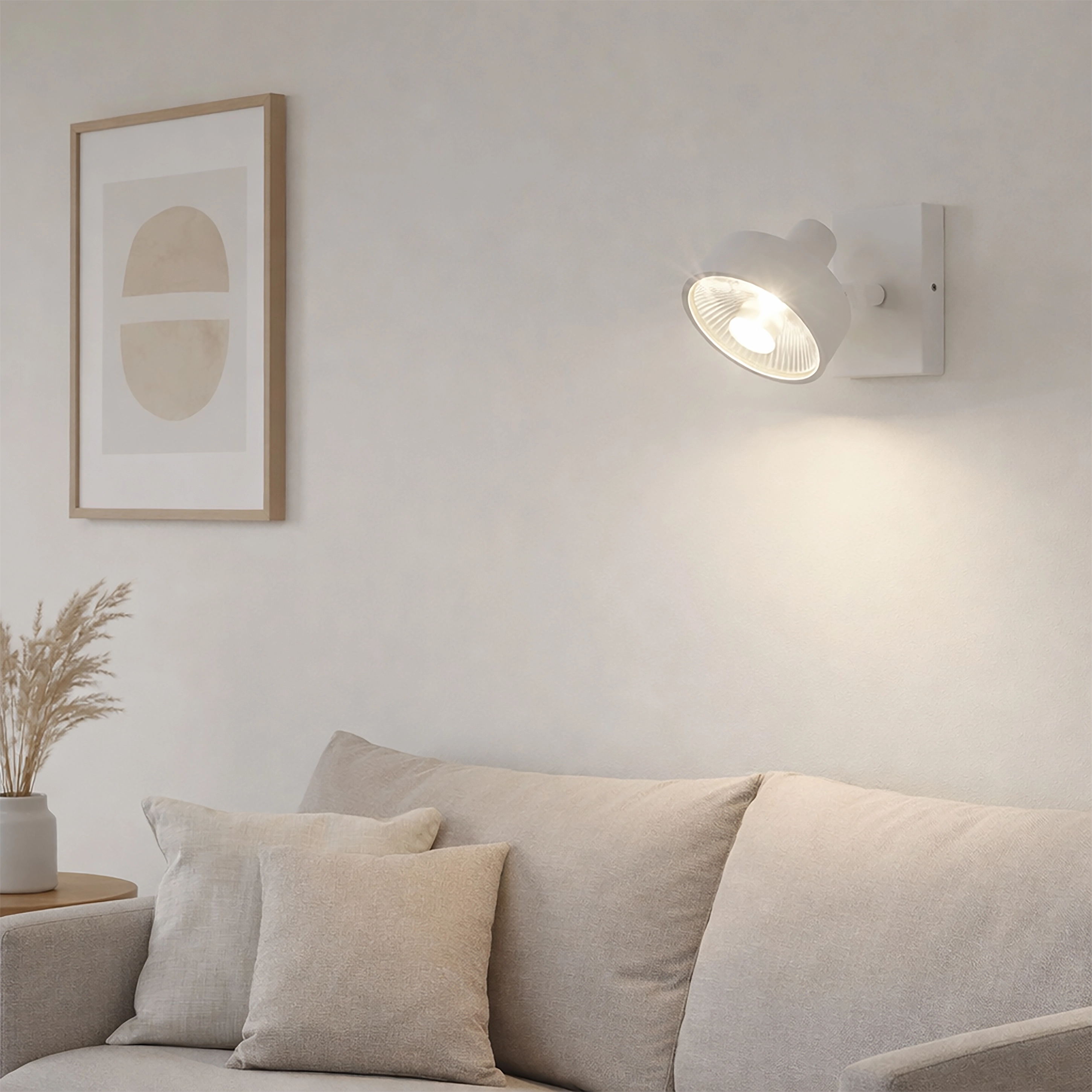Surface-mounted spot Jupiter industrial white Lyora 5053423275789