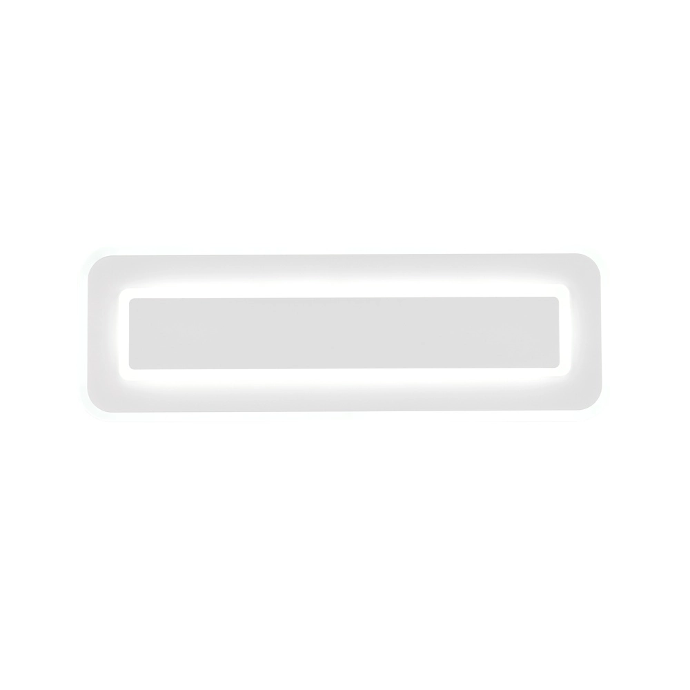 Modern ceiling lamp Riva white 60cm Trio 4017807682915