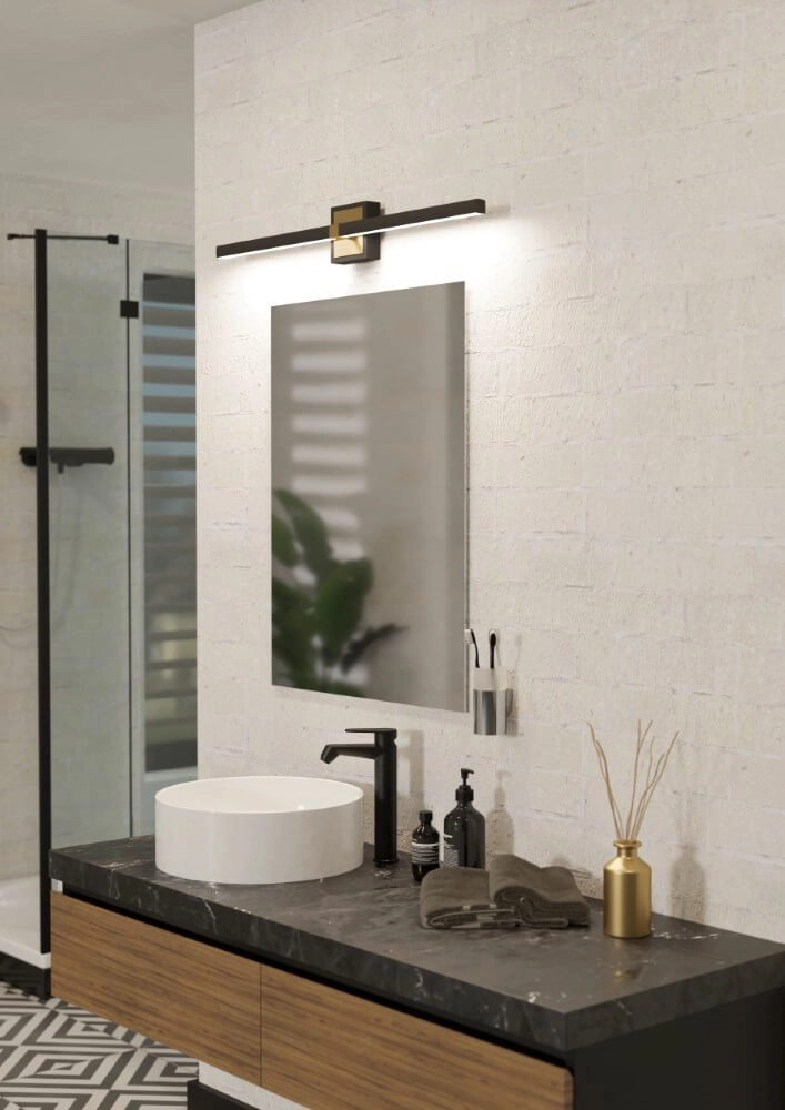 Bathroom Wall Lamp Peguera 80cm Eglo 9008606274994