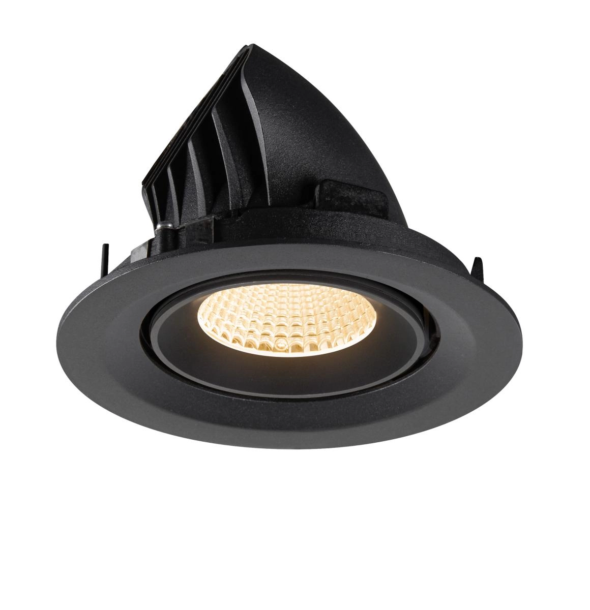 Recessed spotlight Numinos Gimble M black 2700K - 40deg SLV 4024163312103