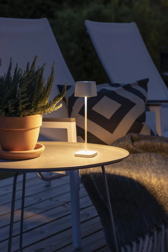 Wireless table lamp Capri mini white KonstSmide 7318307829259