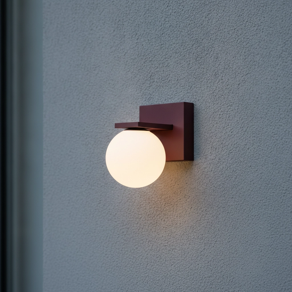 Wall lamp Oracle Rusty brown