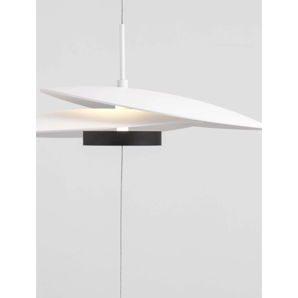 Pendant lamp Olea white design Ø 35cm
