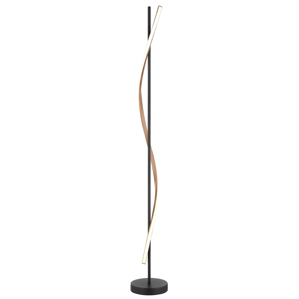 Design floor lamp Watkins Black