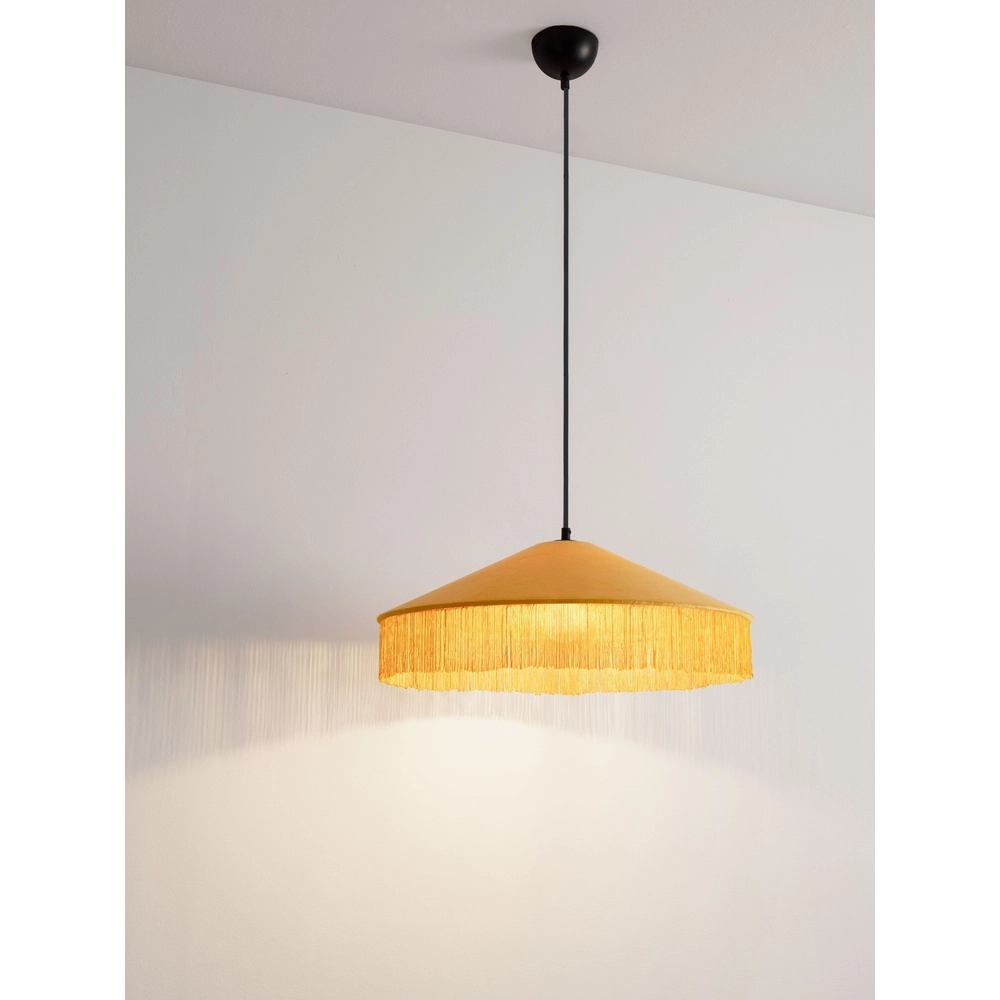 Tiffany pendant lamp Velvy yellow Lyora 5212017493774