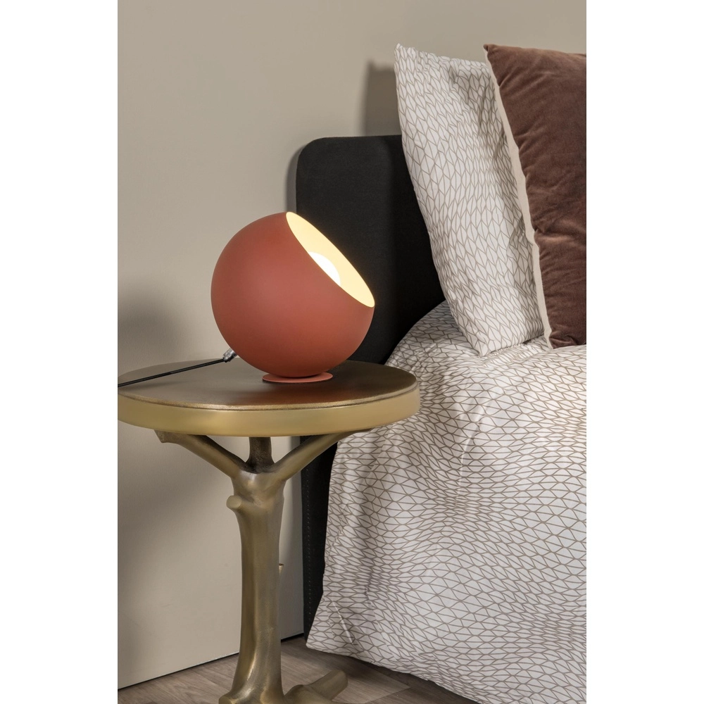 Table lamp Doredos Ø 20cm terracotta Lucide 5411212510044