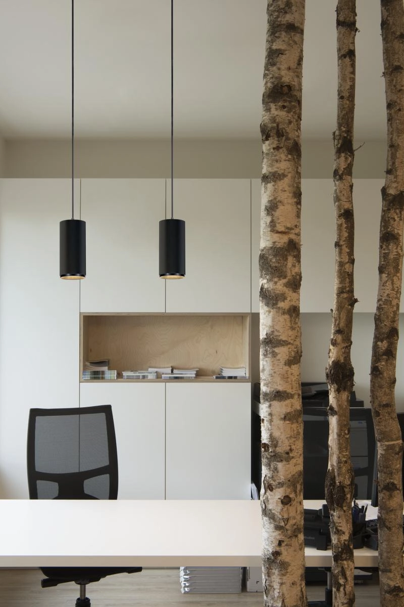 Pendant lamp Numinos M white/black 3000K - 36deg SLV 4024163244053