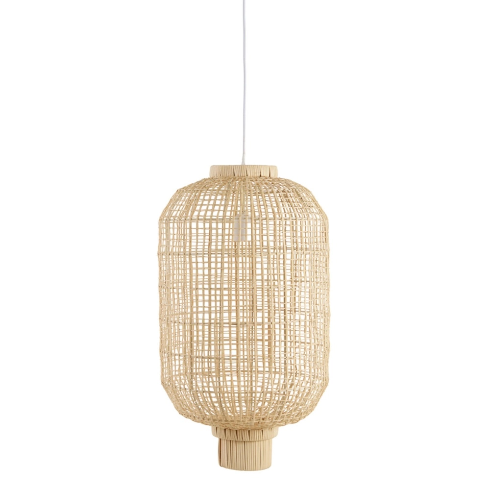 Natural pendant lamp Dorzan Ø 37cm
