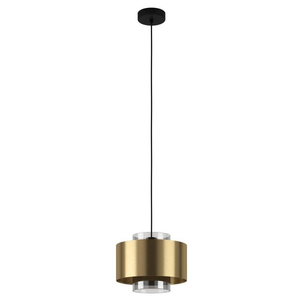 Gold hanging lamp Duglia Ø 28cm