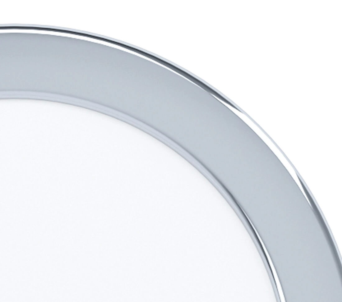 Led recessed spotlight Fueva 5 IP44 - Ø 16,6cm chrome Eglo 9002759992057