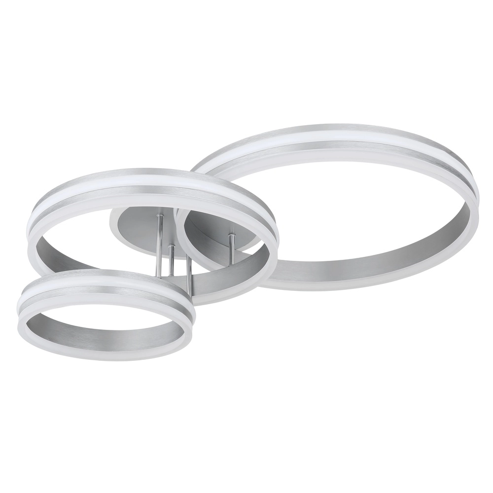Ceiling lamp Rubio Grey 3 rings Globo 9007371425914