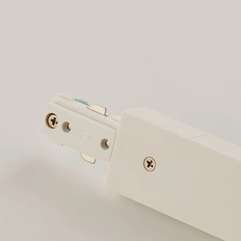 Connector straight TraQ white Lyora