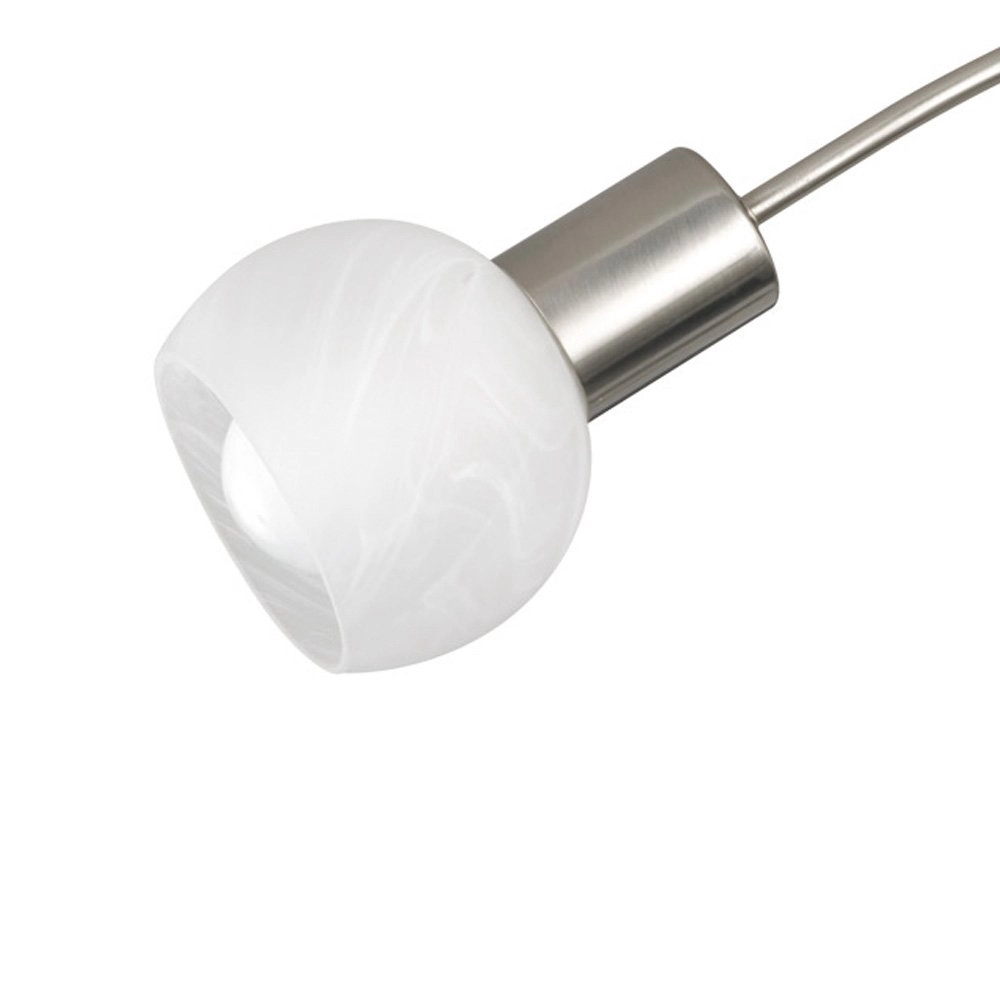 Ceiling spot Antibes Knot 3-light nickel matt Trio 4017807358292