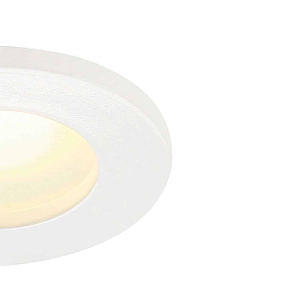 Recessed spotlight Dolix Out GU10 Round for outdoor white SLV 4024163194822