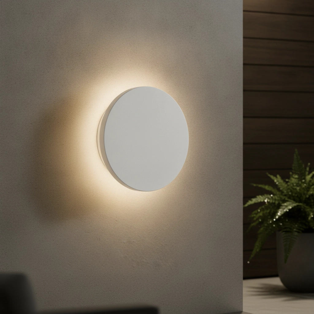 White wall lamp Tower design
