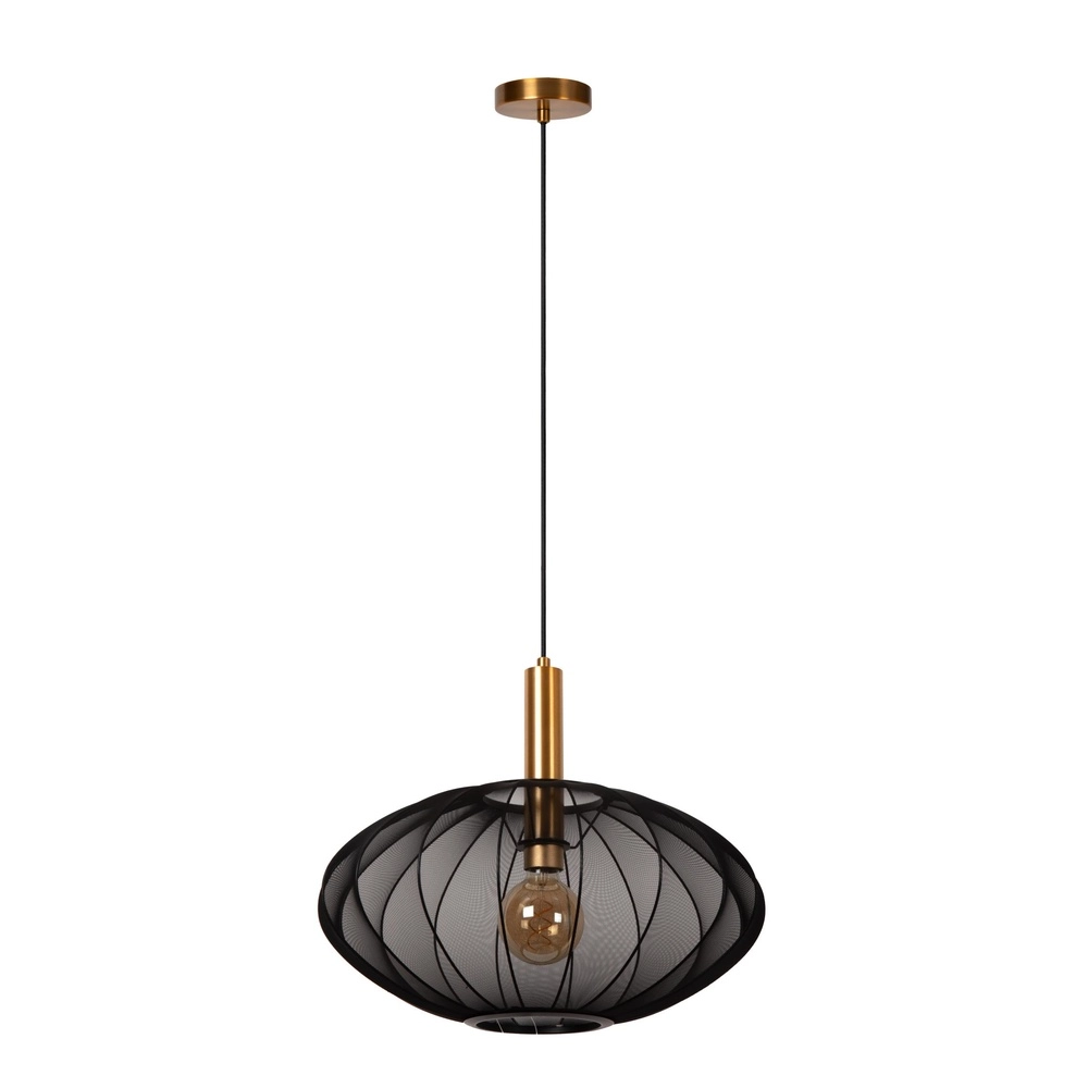 Pendant lamp Corina black Ø 50cm