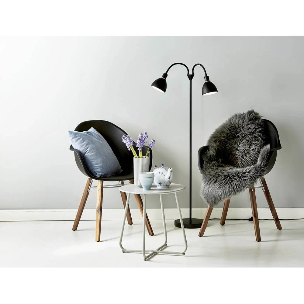 Floor lamp Ray 2-light black Nordlux 5701581345188