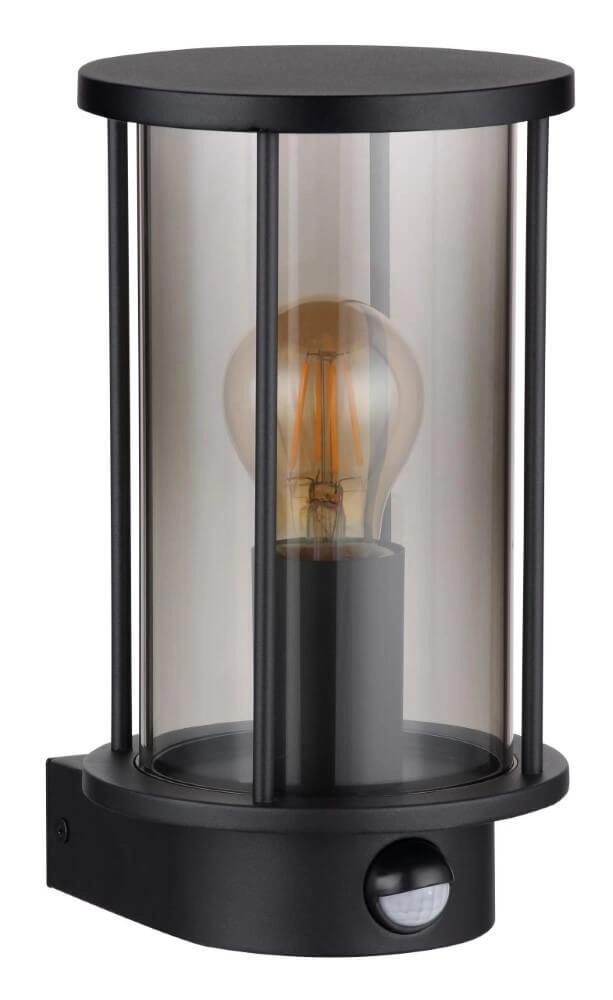 Wall lamp Gracey smoke glass with sensor Globo 9007371435838