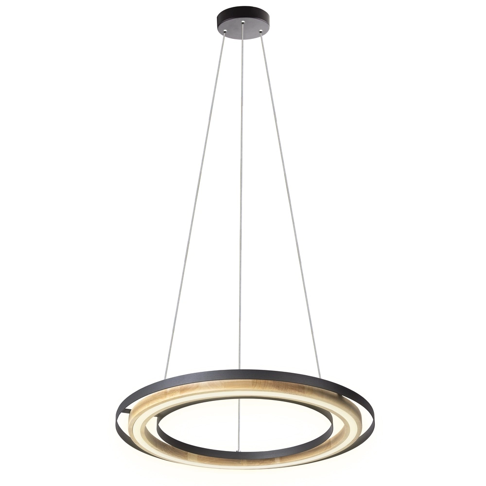 Design pendant lamp Rilas Single Black