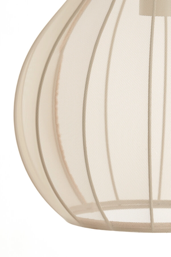 Cream floor lamp Elati Ø 29cm japandi Light & Living 8717807702700