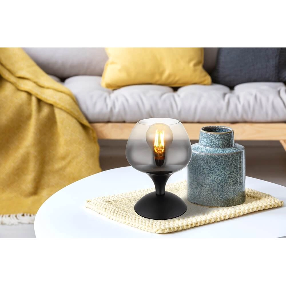 Black table lamp Maxy Ø 15cm Globo 9007371474134
