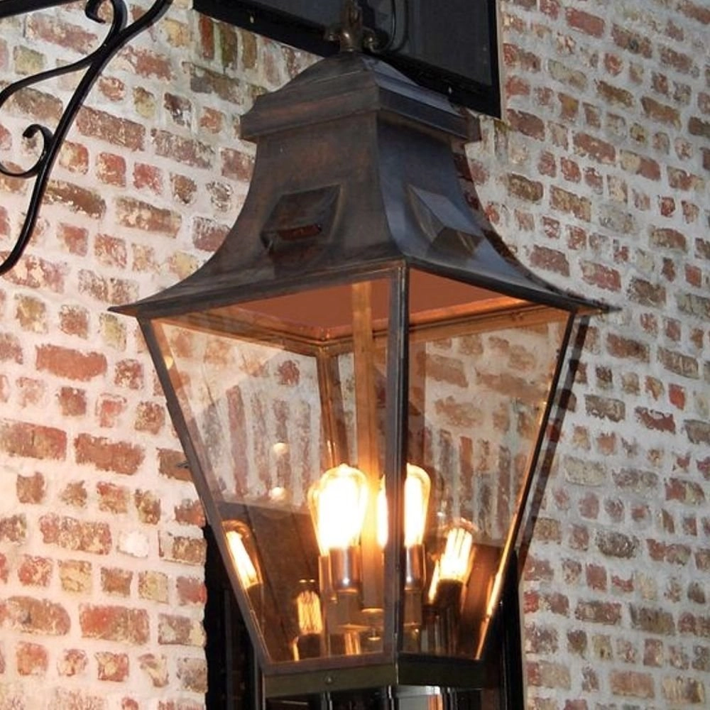 Outdoor lamp 30s Gracieuze 4L 100cm Authentage 8716803505544