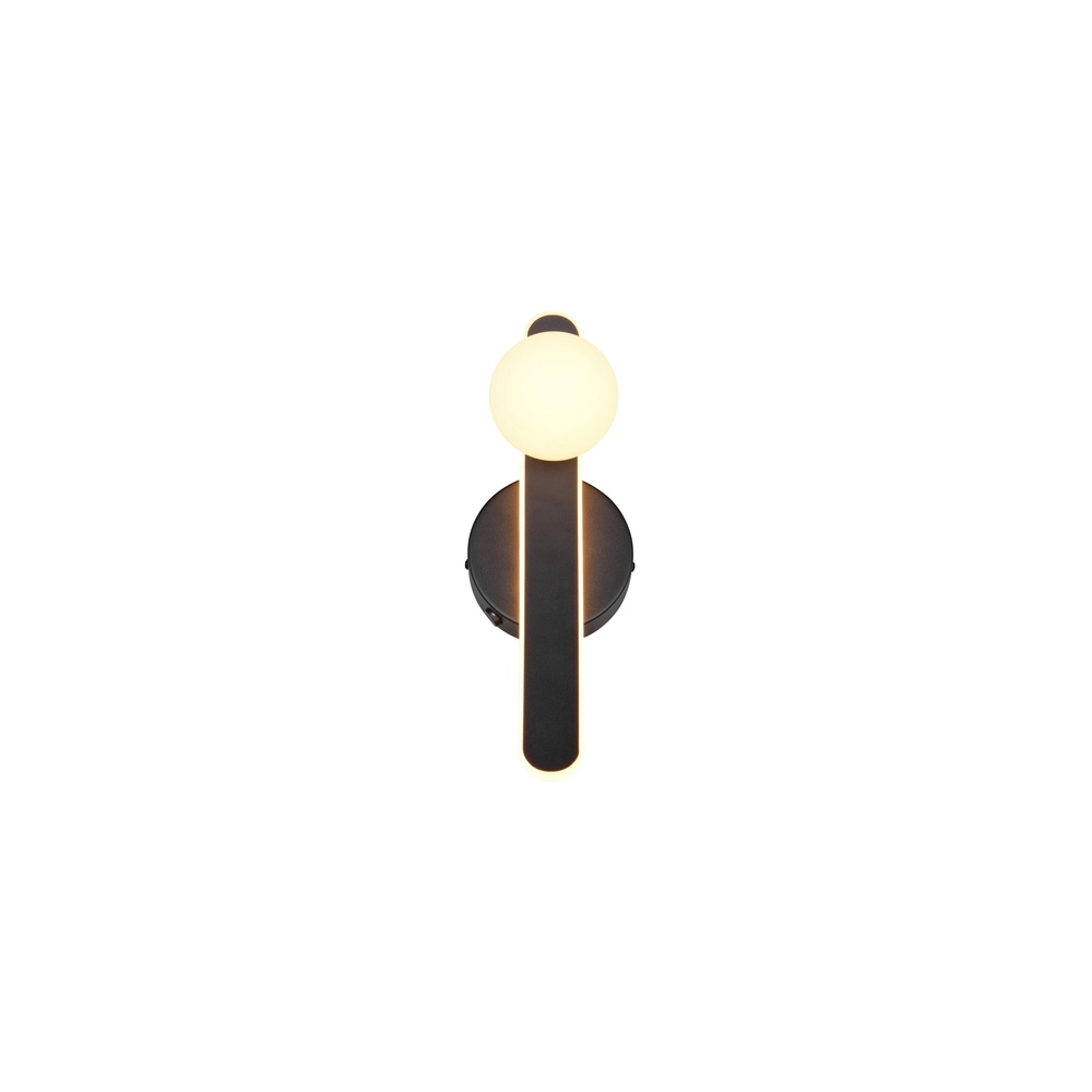 Wall lamp Napoli Black Trio 4017807683431