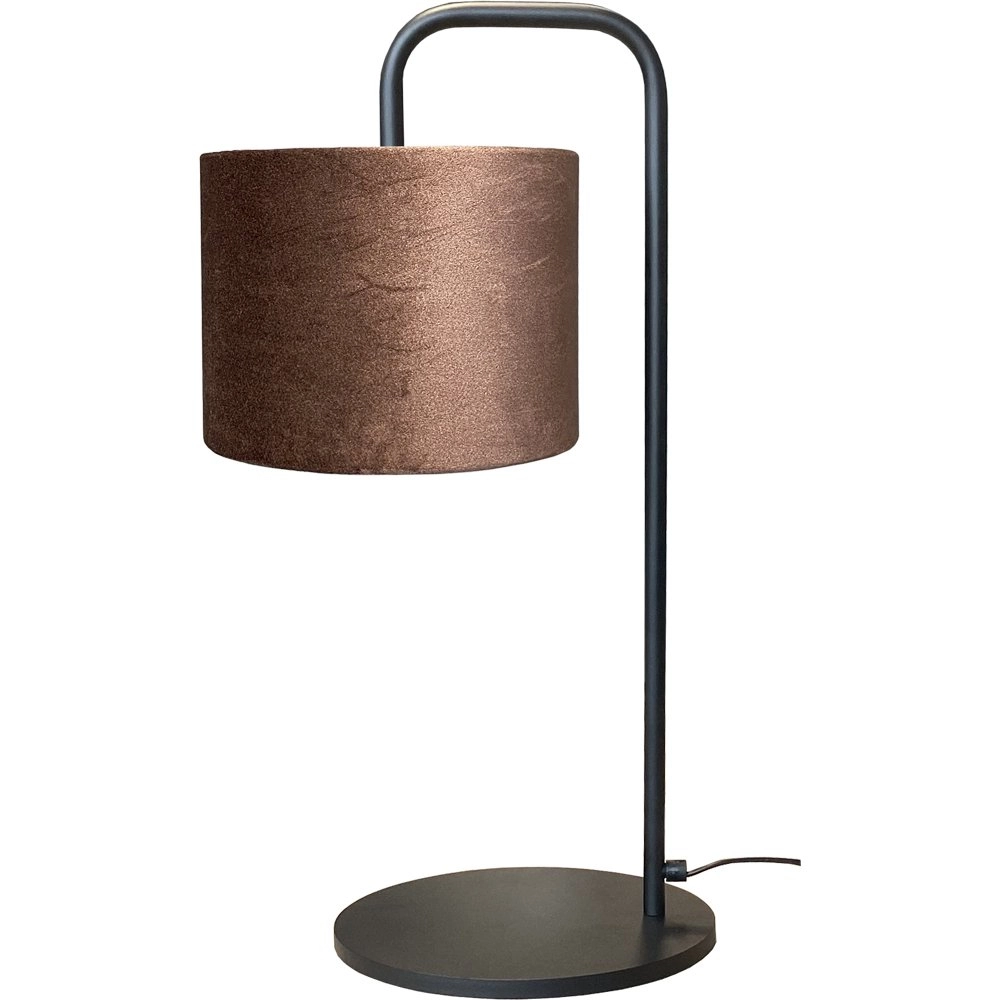 Table table lamp Venus with brown lampshade