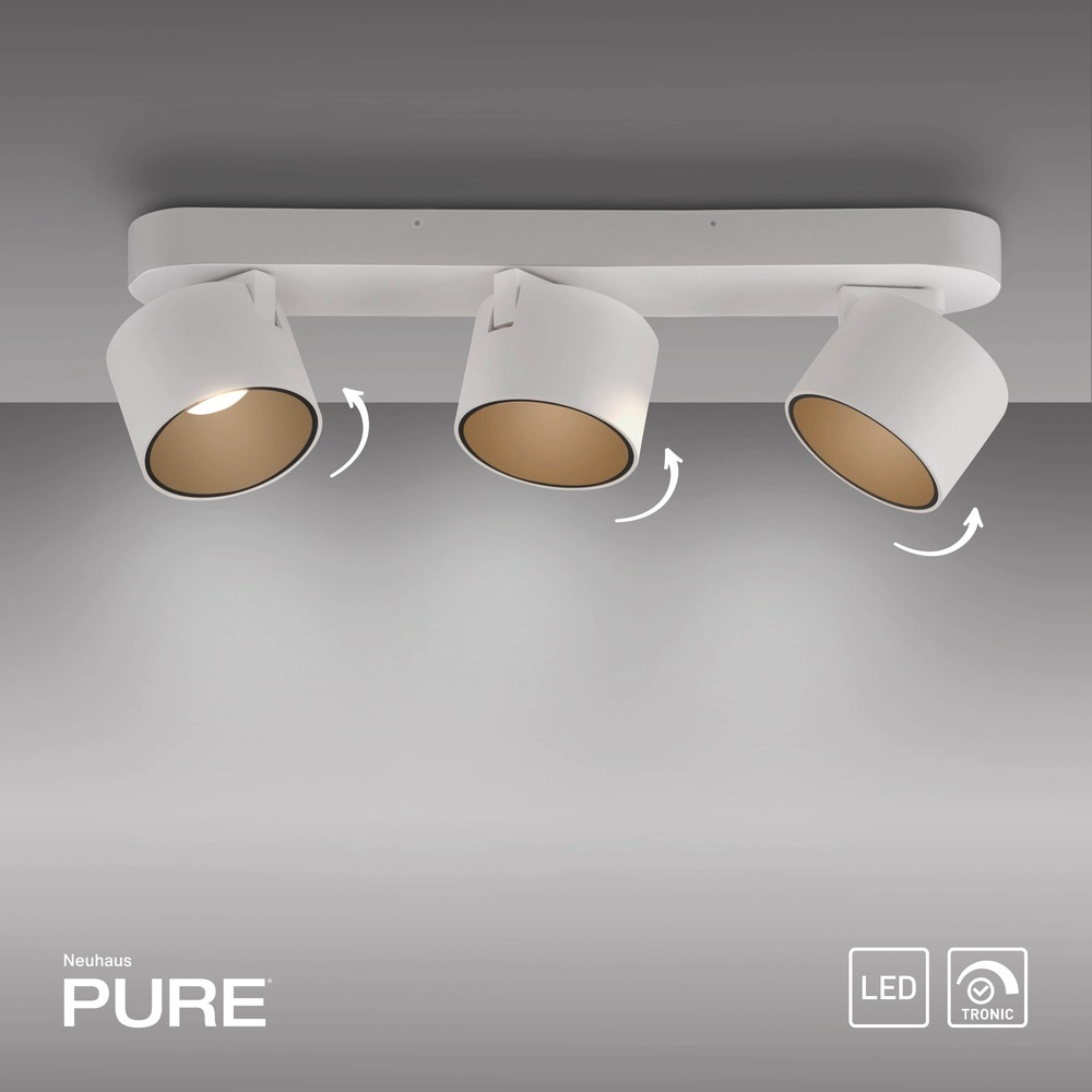 3L Led surface-mounted spotlight Pure Cup snow white Paul Neuhaus 4012248395608