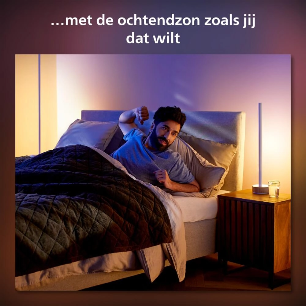 Smart floor lamp Hue Signe - White and color Philips 8719514433526