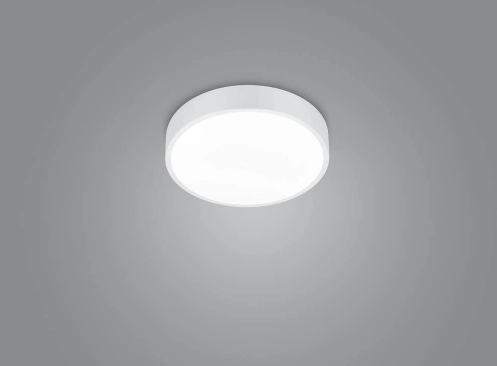 White ceiling lamp Waco Ø 31cm Trio 4017807525007