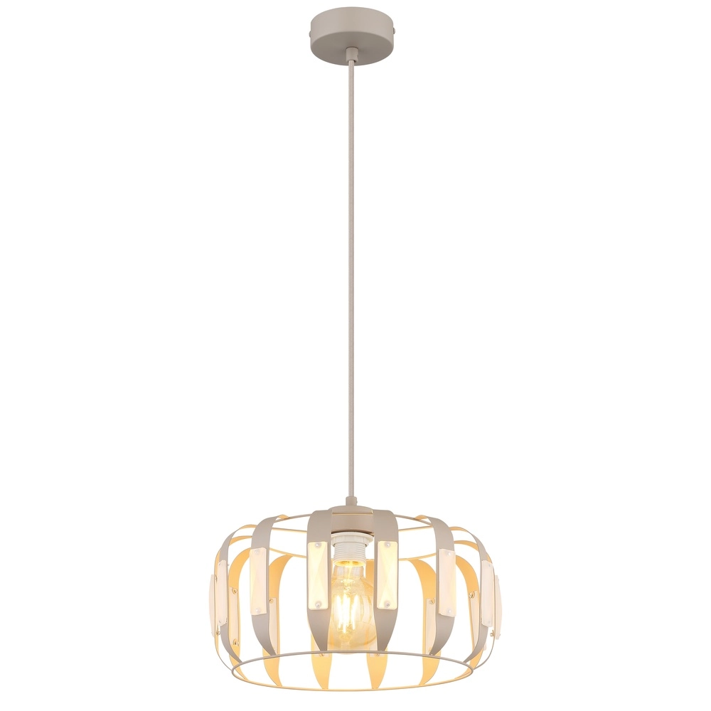 Design pendant lamp Arlen sand brown